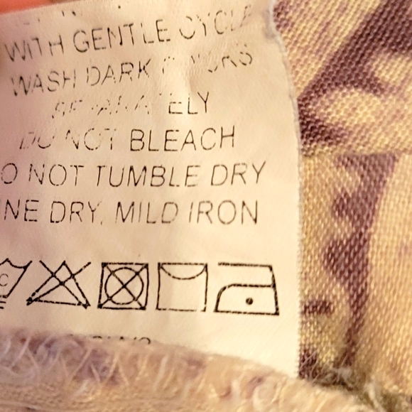 4/$20 Bombay Paisley Boho Button Down Breezy East-Indian-Inspired Top, Tassel, S - Picture 12 of 13